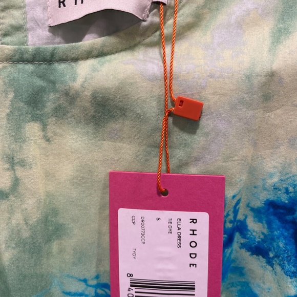 RHODE NWT Ella Tie-Dye dress - Picture 5 of 11